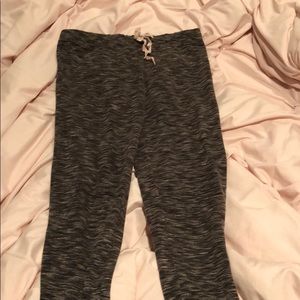 Pink & Brown Sweatpants
